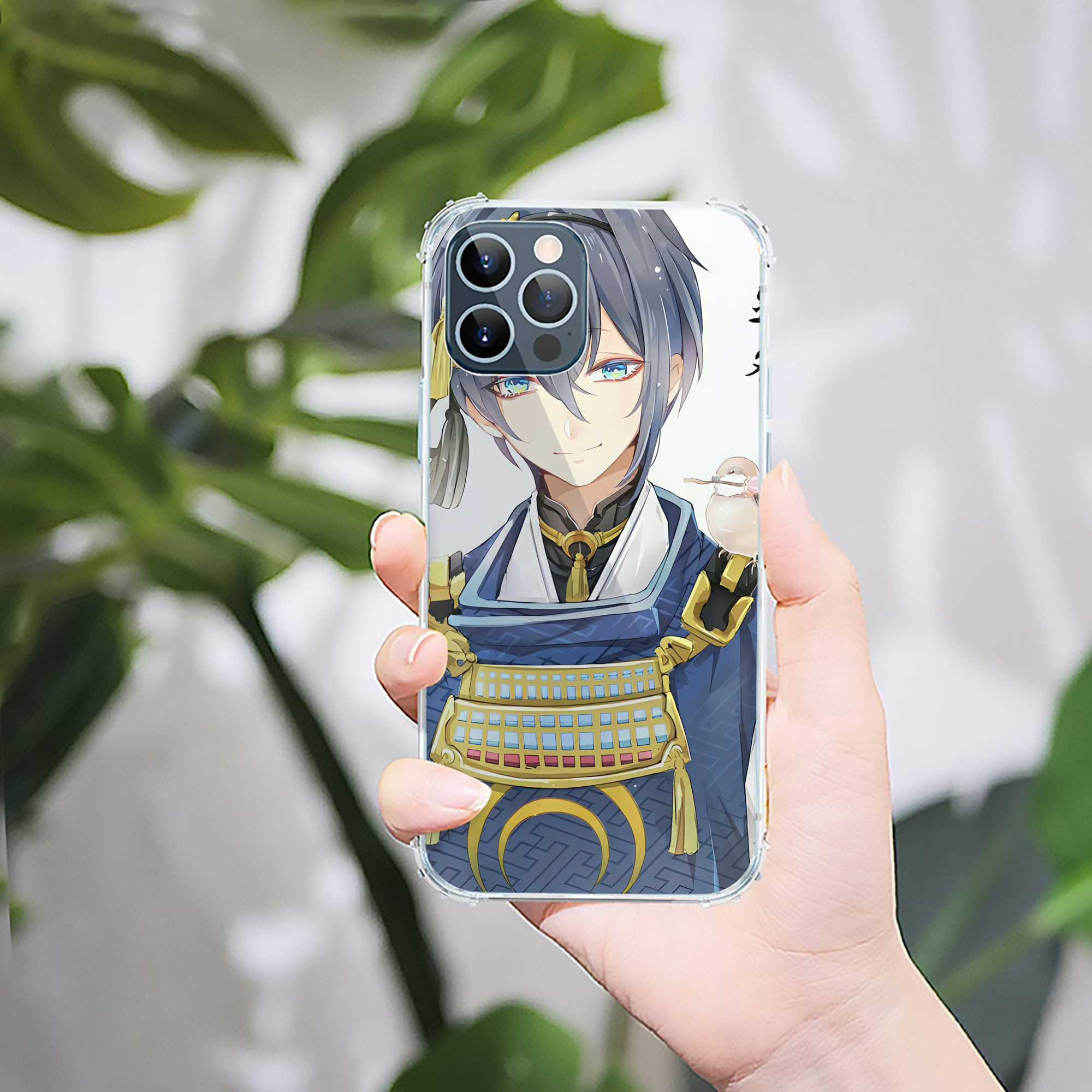 （画像用） 刀剣乱舞 Touken Ranbu 【iPhone 12シリーズ対応】透明スマホケース（クリアソフトケース）